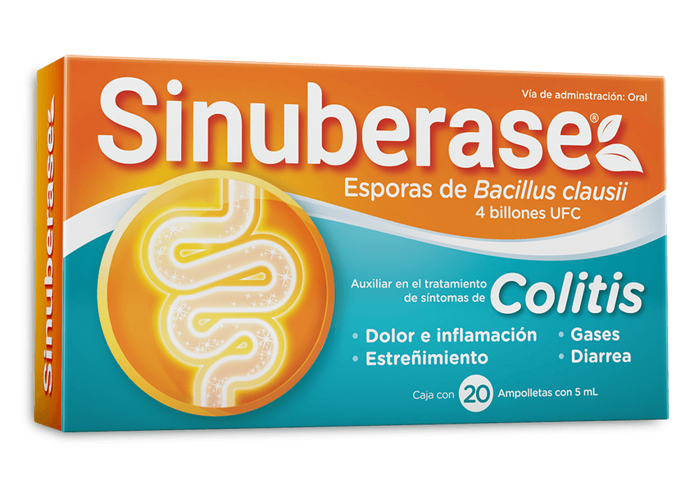 Sinuberase (4 billones) C/20 Amp