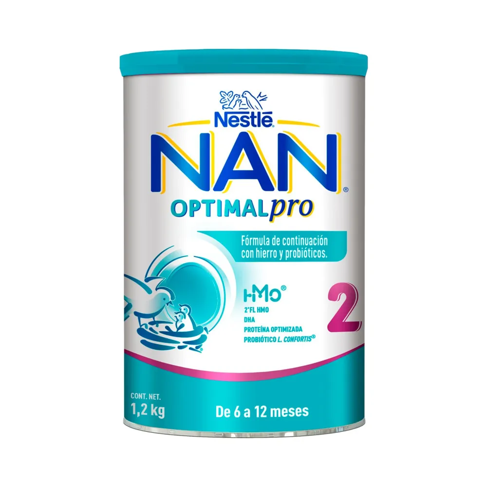 Leche NAN 2 Optimalpro C/1.2 kg